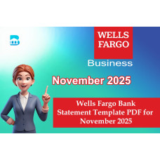 Wells Fargo November 2025 - Monthly Financial Statement Business